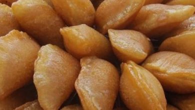 القطايف بالمكسرات في رمضان