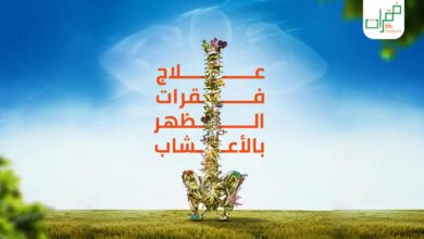 علاج فقرات الظهر بالاعشاب