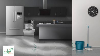 طرق تنظيف بلاط المطبخ